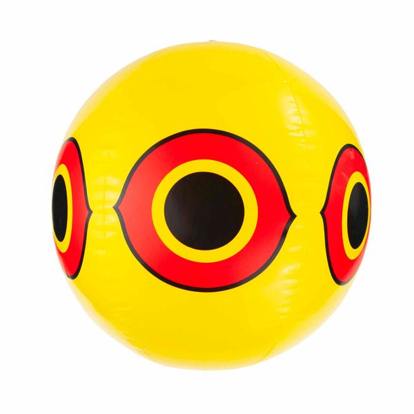 ODSTRASZACZ PTAKI GOŁĘBIE SZPAKI PŁOSZENIA PTAKÓW ŻÓŁTY BALON ODSTRASZ zdjęcie 4