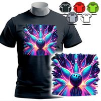 KOSZULKA T-SHIRT MĘSKI WZORY DO WYBORU - KRĘGLE GRA - M