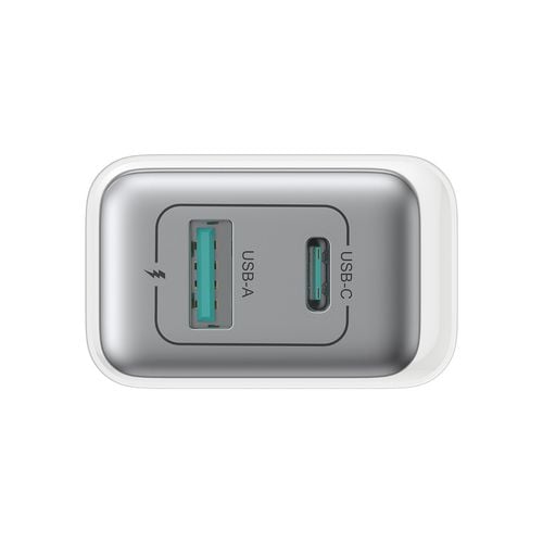ładowarka sieciowa usb-c - usb-a 30w pd - biała na Arena.pl