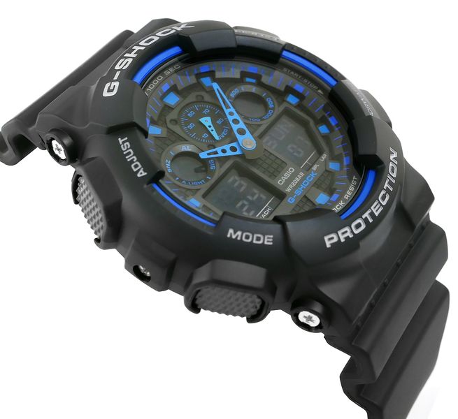 zegarek męski casio g-shock ga-100-1a2er + box zdjęcie 2