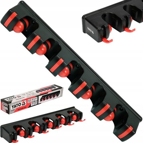 WIESZAK UCHWYT NARZEDZIA MIOTŁY MOP GRABIE ŁOPATY na Arena.pl