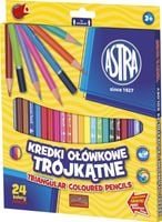 kredki ołówkowe trójkątne 24kol astra 31211003 a'6