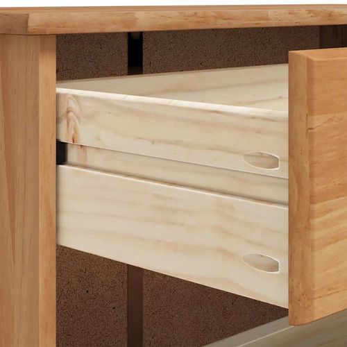 Szafka na buty z szufladą ASKIM Brązowy 85 x 35 x 108 cm na Arena.pl