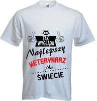 KOSZULKA najlepszy WETERYNARZ dla WETERYNARZA