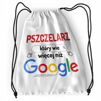 Plecak Pszczelarza Sportowy Szkolny Worek Torba Z Nadrukiem Ze Zdjęciem