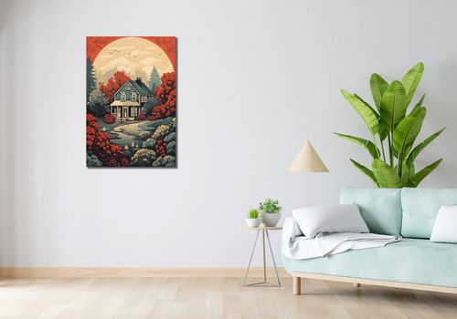 Obraz 60x90cm Idylla Rustykalna na Arena.pl