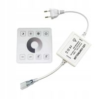 Zasilacz Stabilizator Do Taśma LED Cob 230v Wtyczka Sterownik Pilot Radiowy