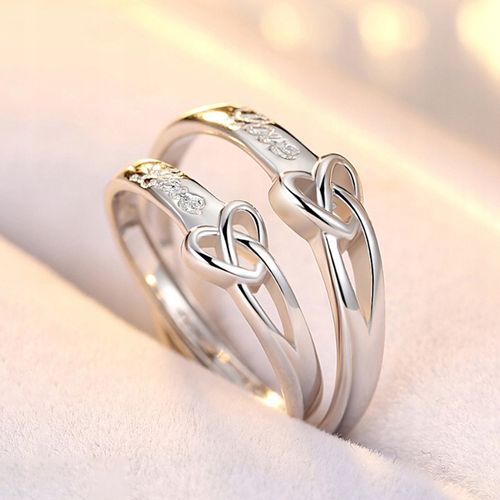 Srebrne OBRĄCZKI ŚLUBNE STAL PARA Regulowane r.UNI na Arena.pl