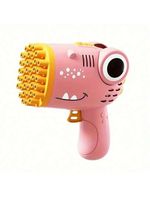 Pistolet do baniek mydlanych krokodyl różowy