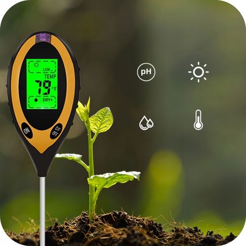 KWASOMIERZ GLEBOWY 4w1 MIERNIK DO GLEBY PH WILGONOŚĆ ZIEMI TESTER OGRODOWY na Arena.pl