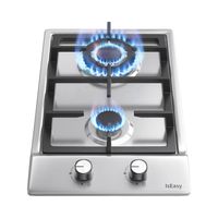 Płyta Kuchenka Gazowa Iseasy Mgbs-312a Dwustrefowa 3300 W I 1000 W