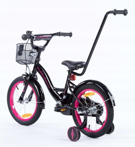 rower rowerek TOMABIKE 16 cali Platinum prowadnik na Arena.pl