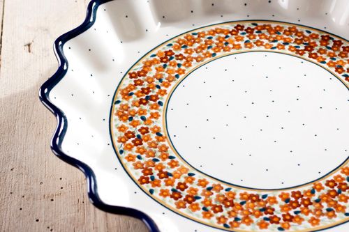 FORMA DO PIECZENIA TARTY ceramiczna 32 cm na Arena.pl