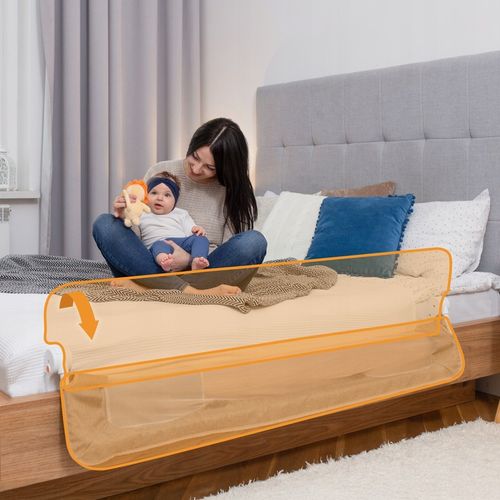 Barierka do łóżka BRAMKA OCHRONNA BLOKADA zabezpieczenie 150cm Lionelo na Arena.pl