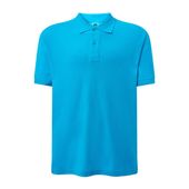 Męskie Polo z dowolnym nadrukiem DTF - kolor turkusowy M