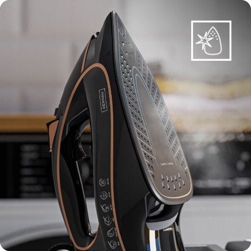 Żelazko parowe Kernau KSSI 3101 C 3200W Wyrzut pary 25-35 g/min Anti-Drip zdjęcie 4