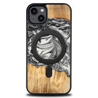 etui bewood unique na iphone 14 plus - 4 żywioły - ziemia z magsafe