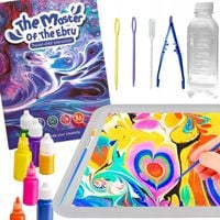 ZESTAW MALOWANIE NA WODZIE MAGICZNY KREATYWNY 6 KOLORÓW DLA DZIECI A5 DIY