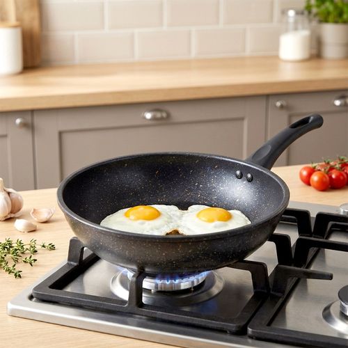 Patelnia granitowa BASIC LINE 24 cm na Arena.pl