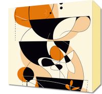 Obraz 30x30cm Taneczne Kręgi