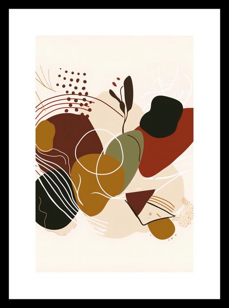 Plakat 40x60cm Organiczna Erupcja zdjęcie 3