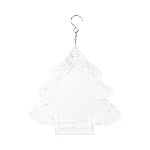 Wind Spinner 20 cm do sublimacji - choinka zdjęcie 1