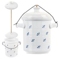 Pojemnik Garnek Ceramiczny do Kiszenia Marynowania Ogórków Kapusty 6L