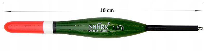 Spławik Przelotowy z BALSY SHARK Perfekt Hunter 1,5 g / 10 cm zdjęcie 2