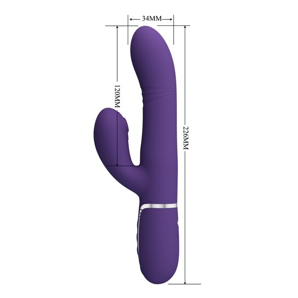 Pretty Love - Mariana Dark Purple, 7 Vibration Functions, 7 Thrusting zdjęcie 9