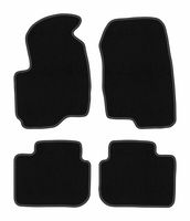 Dywaniki welurowe BASIC czarne Mitsubishi Colt VII 2004-2008