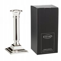 Świecznik EDZARD Lincoln , platerowany srebrem 925 ,wys. 18,5 cm