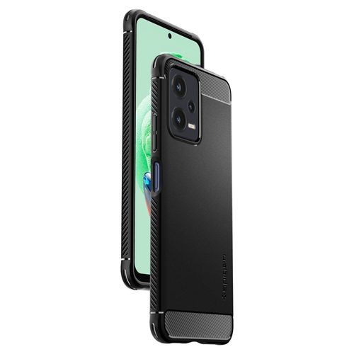 spigen rugged armor xiaomi redmi note 12 5g / poco x5 5g matte black na Arena.pl