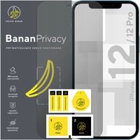 Szkło hartowane prywatyzujące 9H BananPrivacy do Apple iPhone 12 / 12 Pro