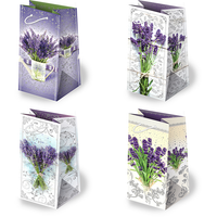 torebki ozdobne 10szt. t-7l set 23 lawenda 10 x 22 x 6 cm
