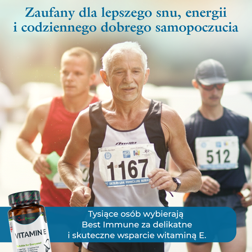 Witamina E 500IU Naturalna Ulepszona Formuła Biodostępna na Arena.pl