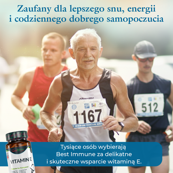 Witamina E 500IU Naturalna Ulepszona Formuła Biodostępna zdjęcie 8