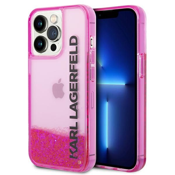 Etui Karl Lagerfeld do iPhone 14 Pro, Różowy zdjęcie 1