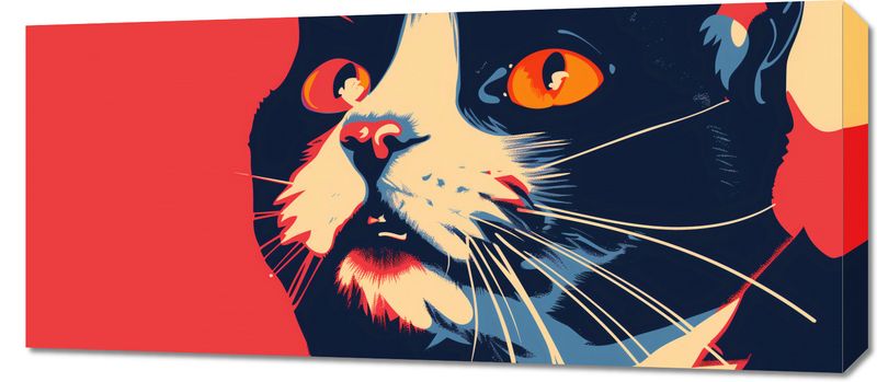 Obraz 90x40cm Szok zdjęcie 1