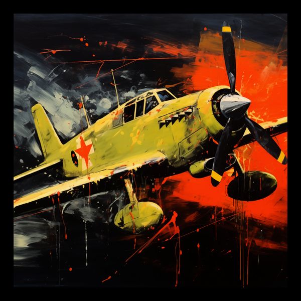 Plakat 30x30cm Barwny Przelot zdjęcie 2