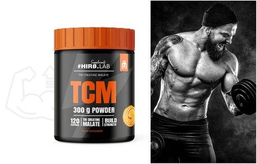 KREATYNA CREATINE 300 g SIŁA - MASA POWDER TCM MOCNY ENERGIA HIRO.LAB na Arena.pl