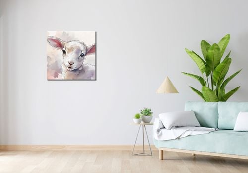 Obraz 60x60cm Mała Owieczka na Arena.pl
