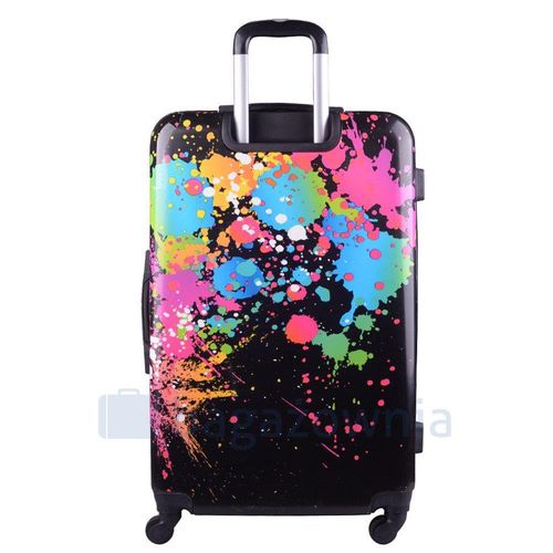 Średnia walizka KEMER RGL PRINT M Ciapki Multikolor na Arena.pl