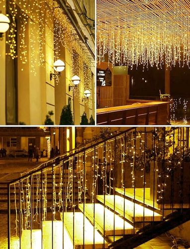 Oświetlenie Świąteczne 144 LED Ciepłe Światło Qunt na Arena.pl