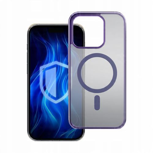 Etui z MagSafe na Apple iPhone 16 Pro Max - 3mk Frosty MagCase Purple na Arena.pl