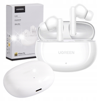 UGREEN Słuchawki Dokanałowe TWS WS205 HiTune Hybrid ANC Bluetooth 5.4