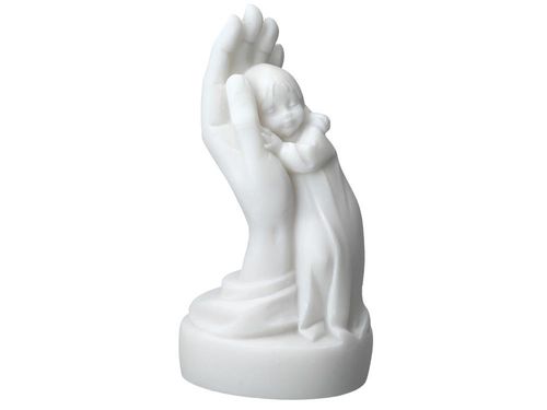 Dziewczynka na dłoni -alabaster grecki na Arena.pl