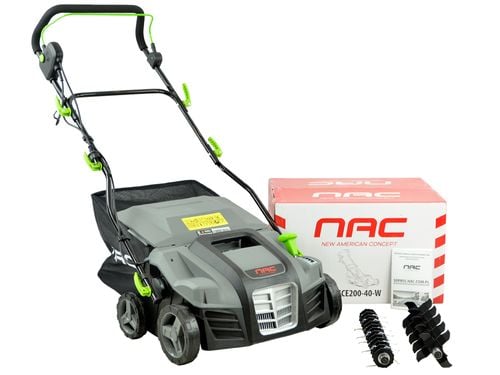 WERTYKULATOR AERATOR NAC SCE200-40-W 2000 W 2 WAŁKI SZER. 40 CM 2 FUNKCJE na Arena.pl