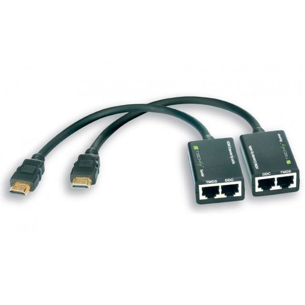 Extender HDMI po Skrętce UTP Cat5e/6 RJ45 do 30m zdjęcie 1