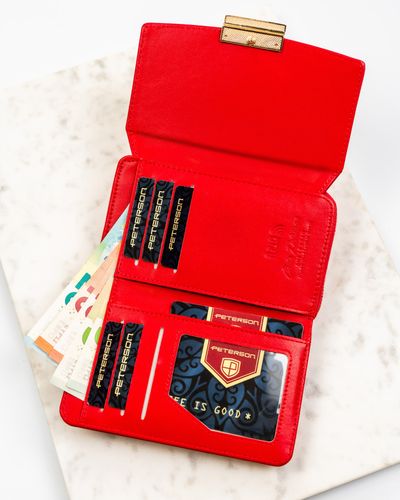 portfel damski eko ptn 0015-ji-9419 red na Arena.pl