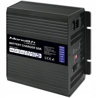 Inteligentna ładowarka QOLTEC do akumulatorów AGM GEL SLA 50A 12V
